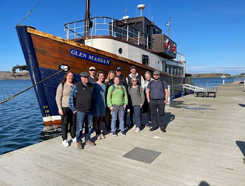 Svein enjoyed a Private Charter aboard Glen Massan in April 2023
