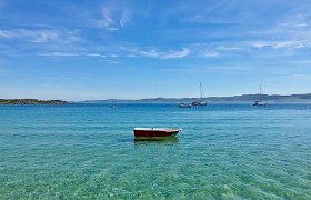 Crystal clear waters at Gigha by Marina Murray