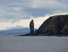 Old Man of Stoer from the sea.